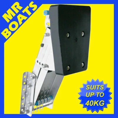 $174.95 • Buy STAINLESS STEEL ✱ HEAVY DUTY ✱ OUTBOARD AUXILIARY MOTOR BRACKET < 40Kg FREE POST